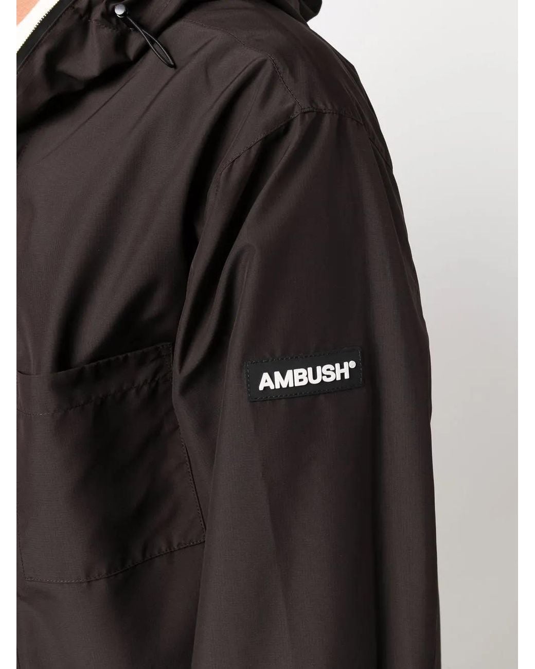 Ambush Black Zip-fastening Lightweight Jacket for men