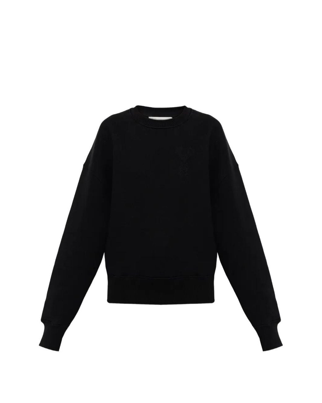 AMI Black Ami De Coeur Sweater