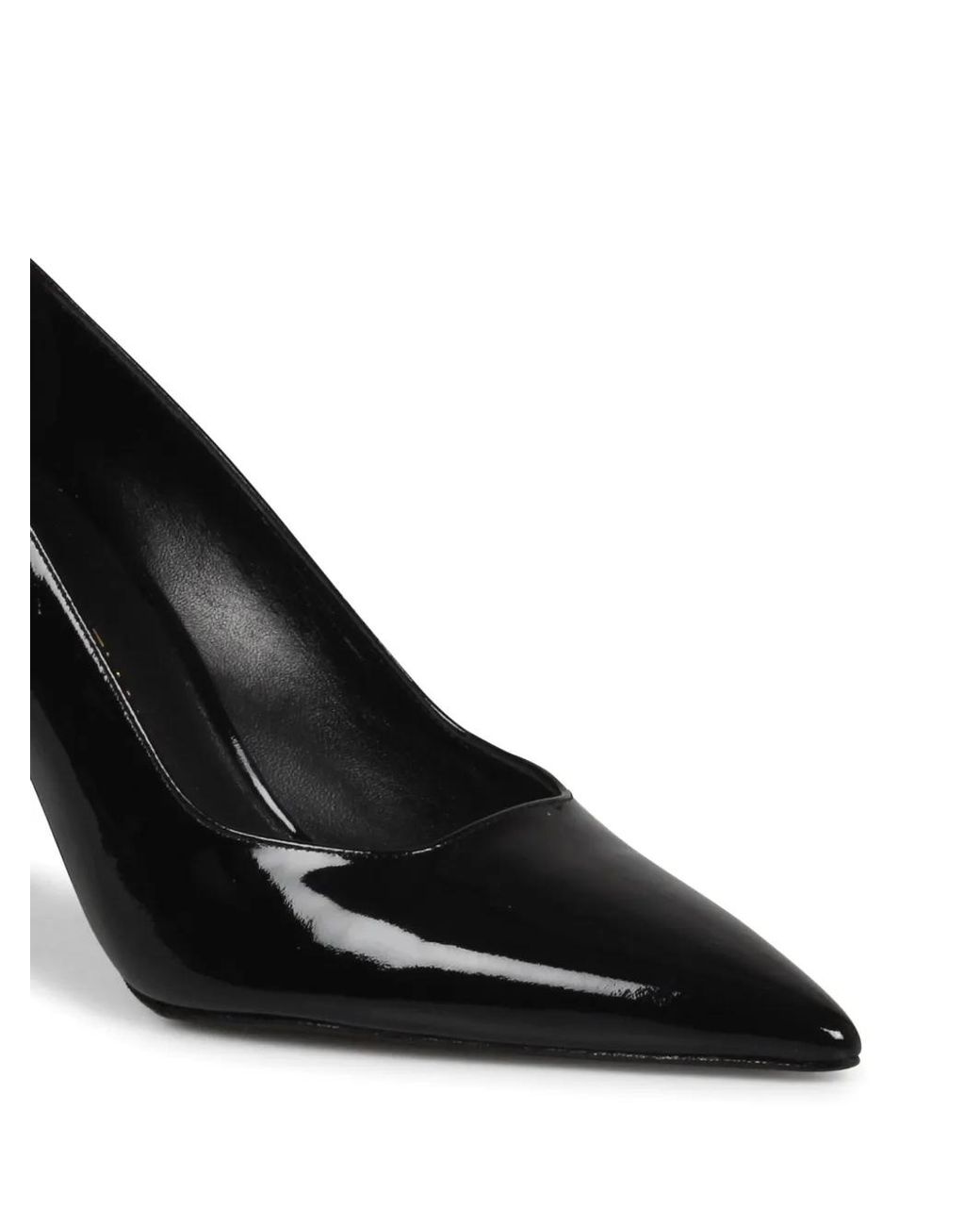 Stuart Weitzman Black Vinnie 85 Pointed-Toe Pumps