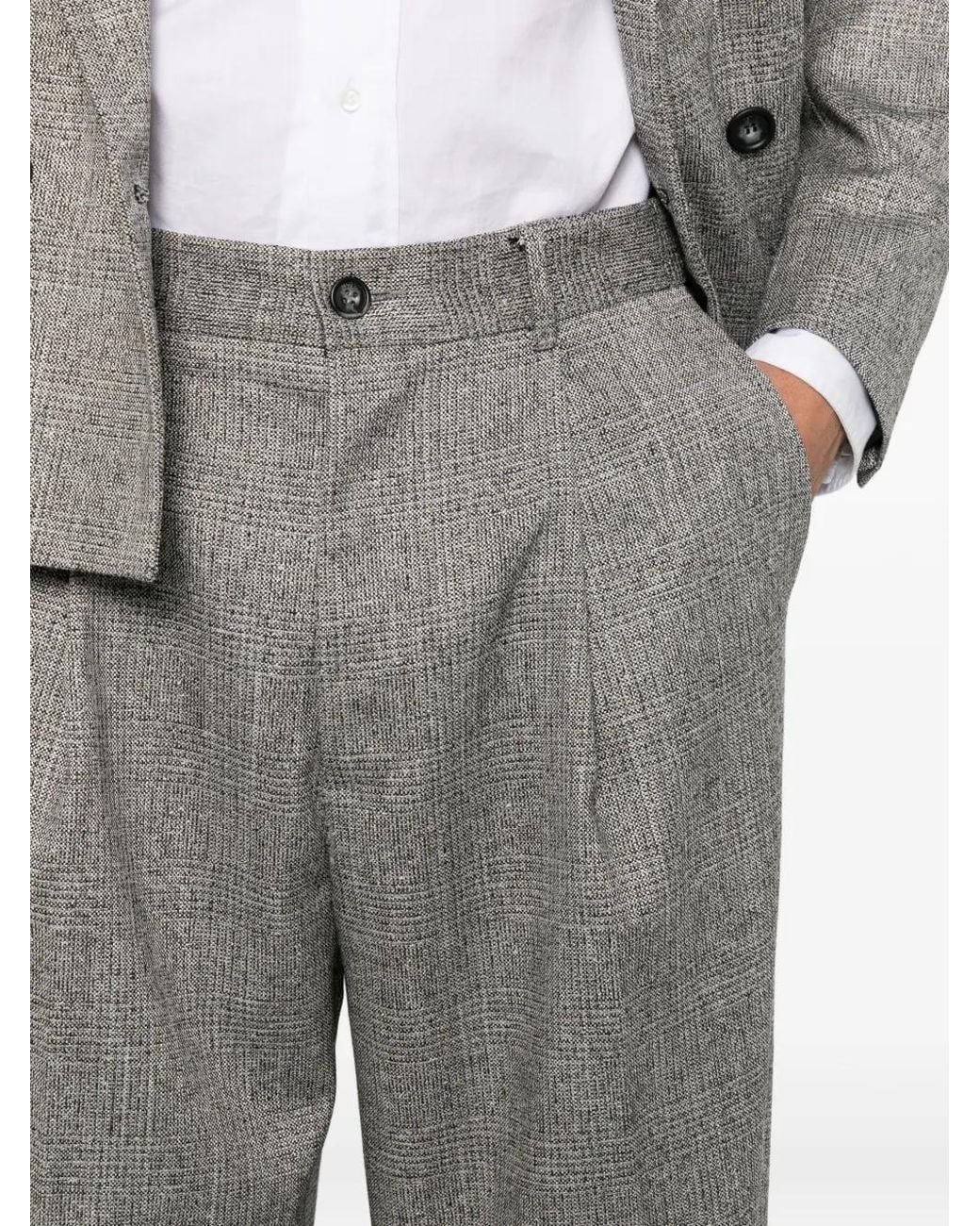 Imperial Gray Double-Breasted Suit for men
