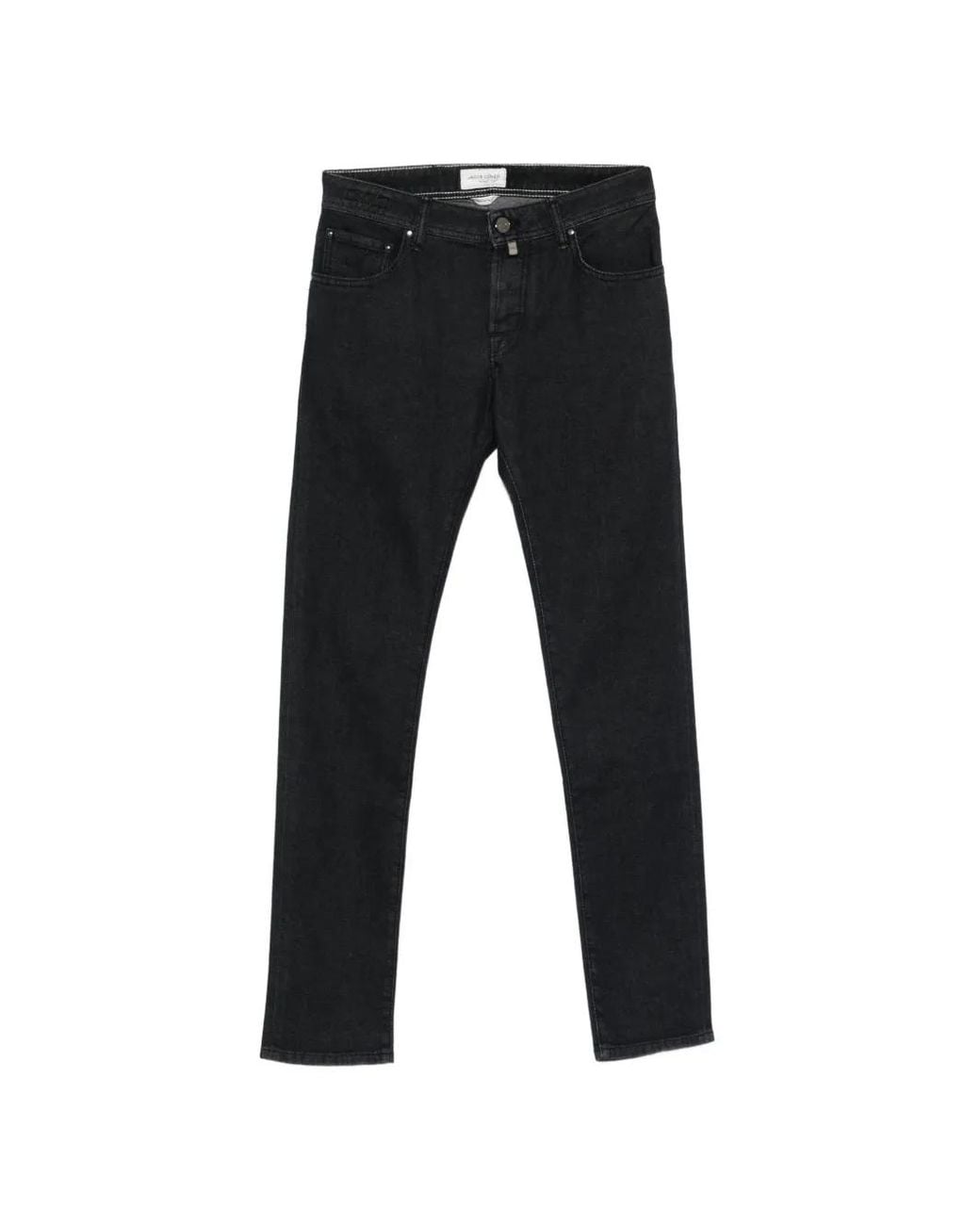 Jacob Cohen Black Nick Slim Jeans for men