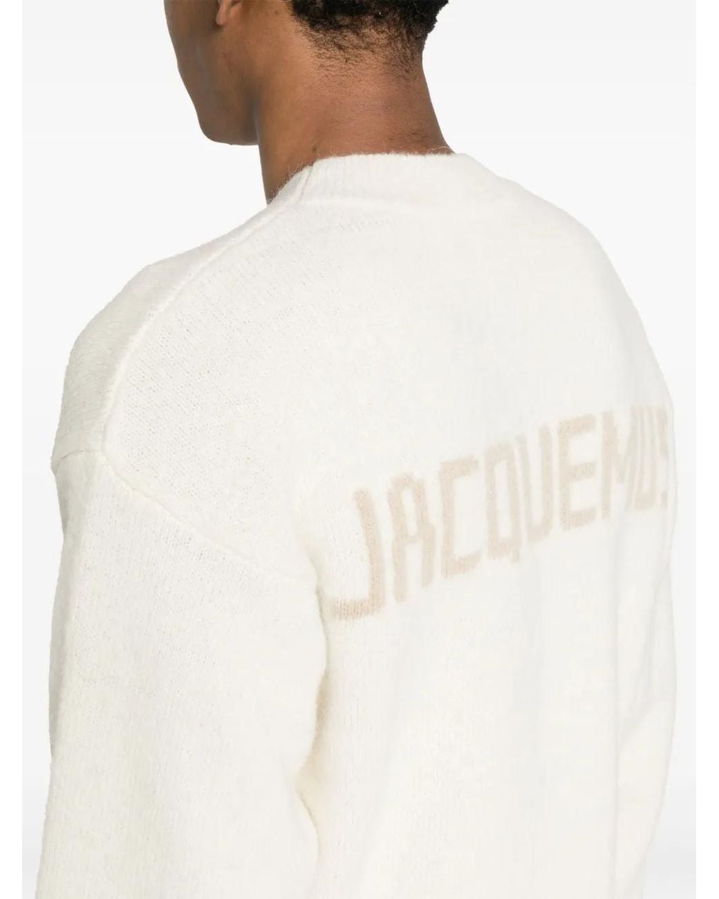 Jacquemus White Sweaters for men