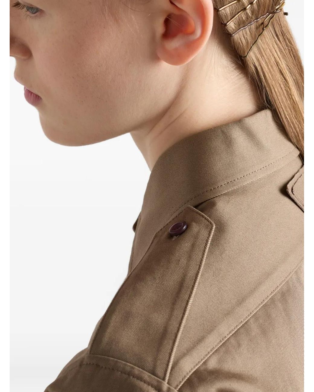 Prada Natural Chino Shirt