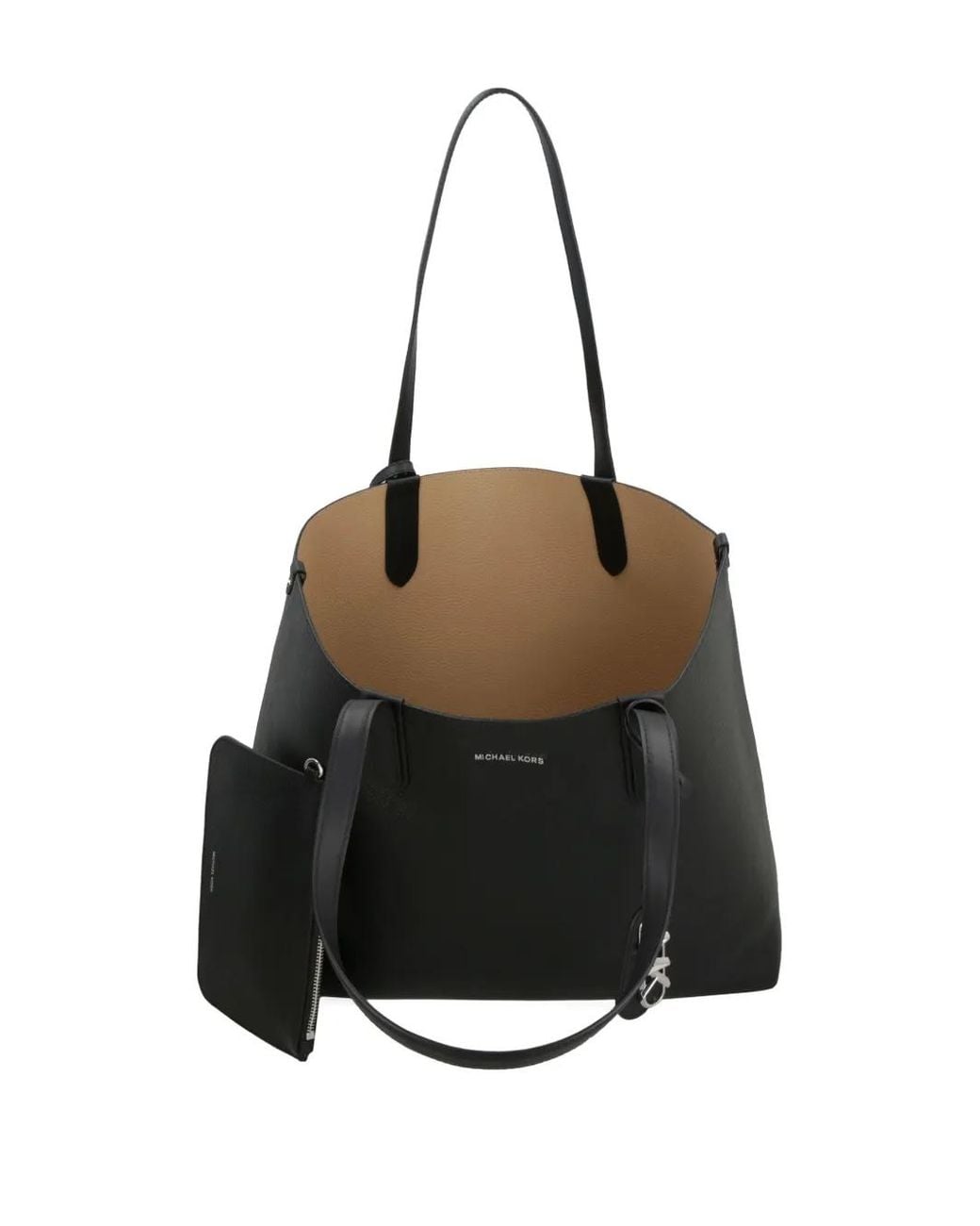 MICHAEL Michael Kors Black Eliza Leather Tote Bag