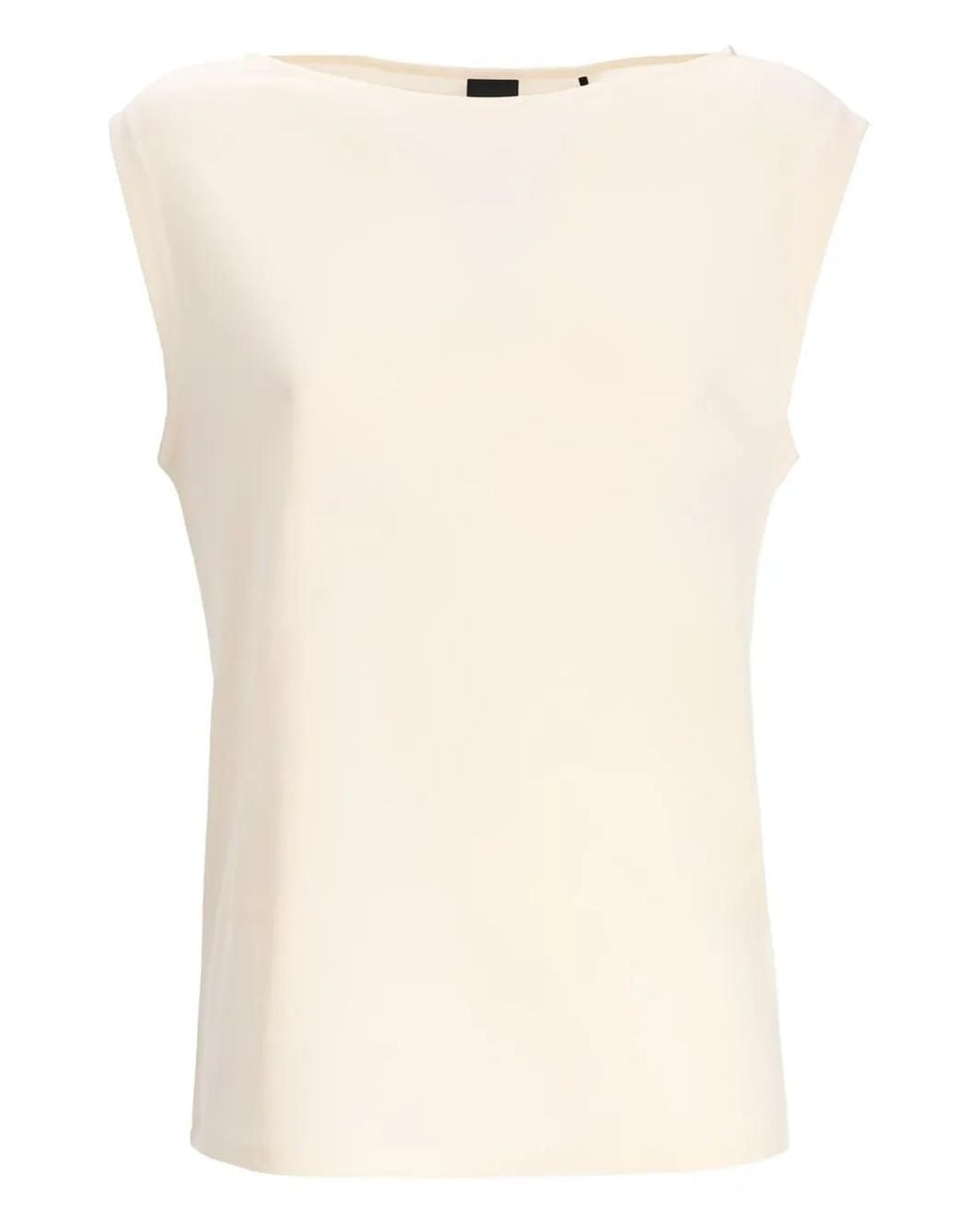 Boss Natural Boat-Neck Tank Top