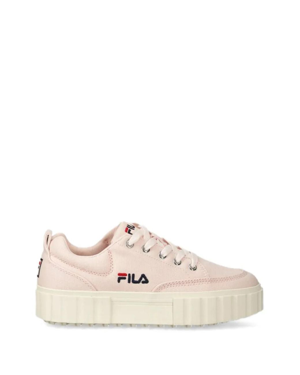 Fila Natural Sandblast Logo Lace-Up Sneakers