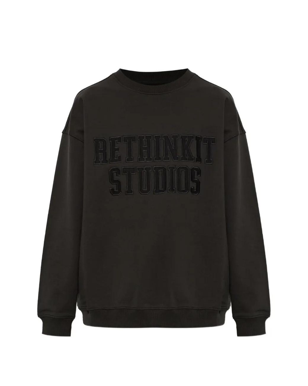 Sweat À Logo Brodé Rethinkit Studios en coloris Black