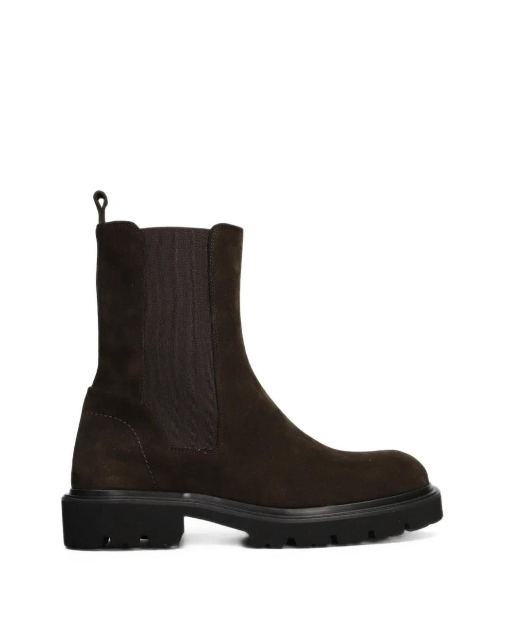 Evaluna Black Suede Chelsea Boots