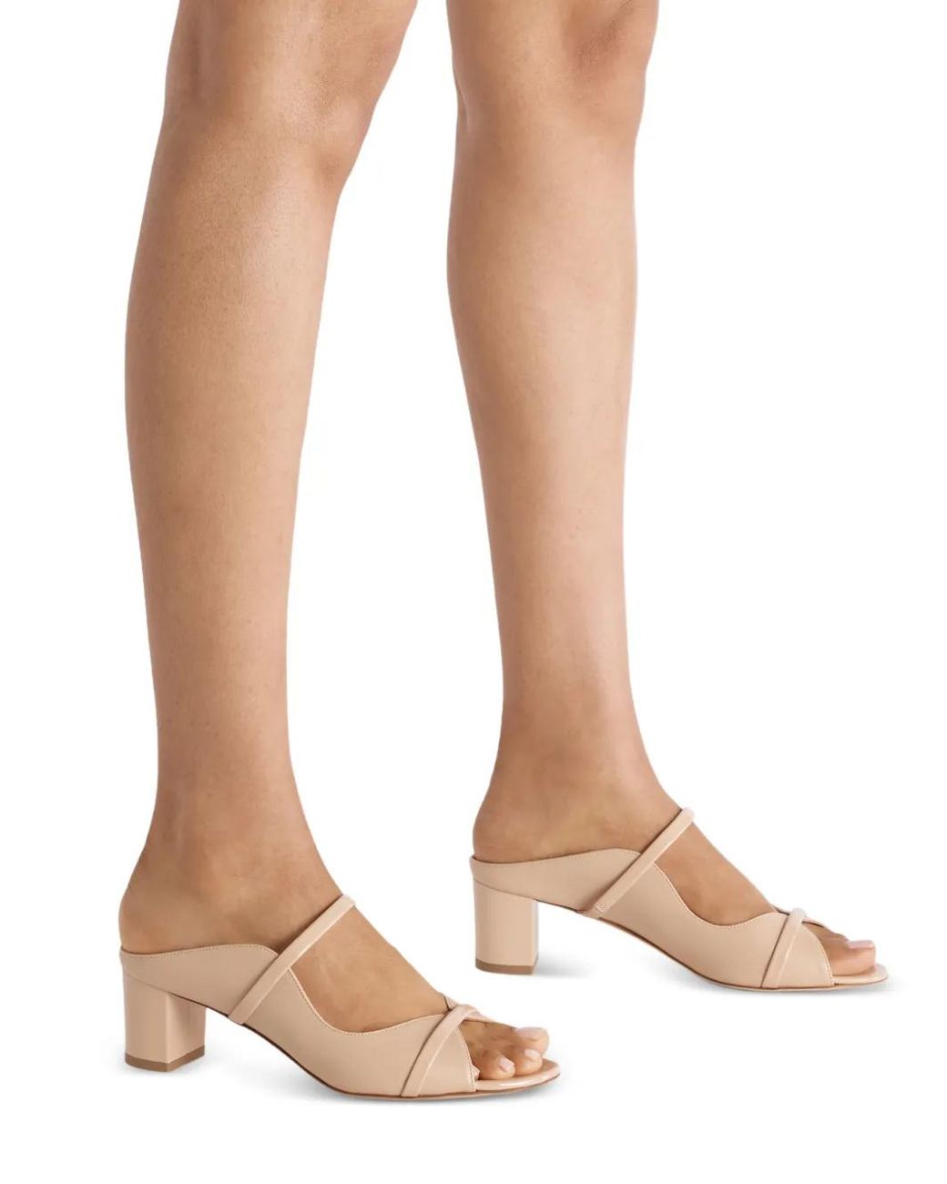 Malone Souliers Pink Norah Leather Sandals