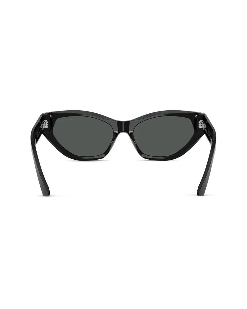 Jimmy Choo Black Cat-Eye Frame Sunglasses