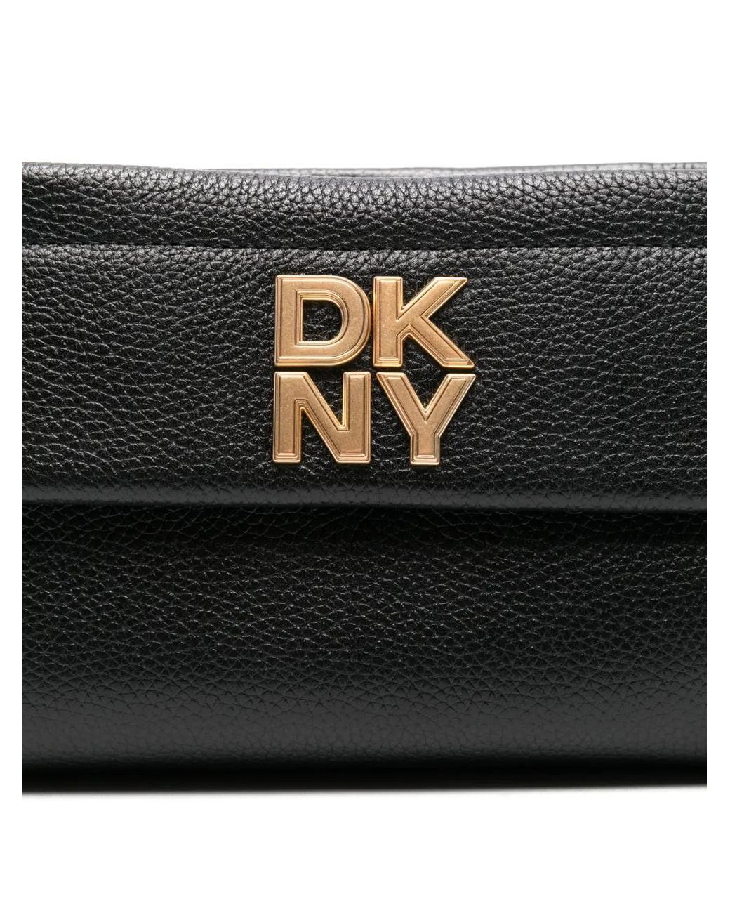 Borsa A Tracolla Con Logo di DKNY in Black