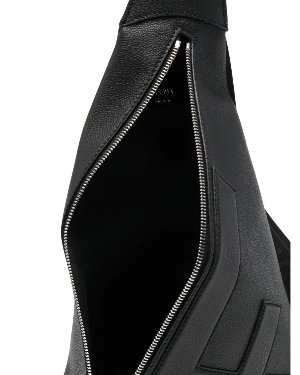Mochila Cono Grande Fendi de hombre de color Black