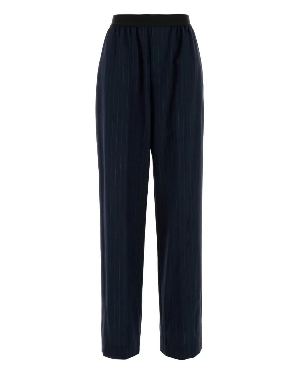 Balenciaga Blue Elastic Pants