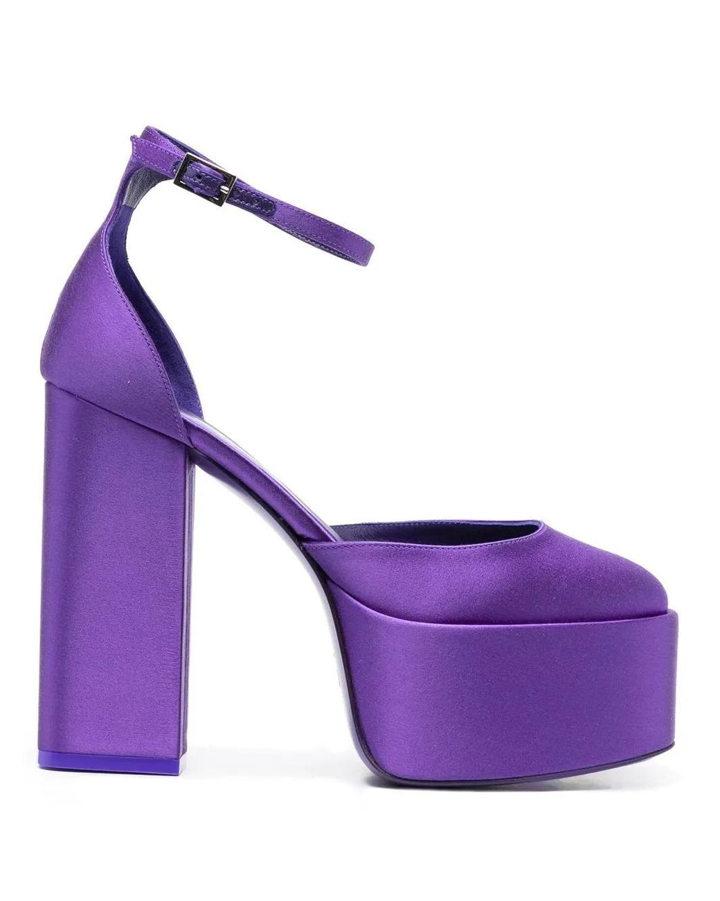 Paris Texas Purple Heeled Shoes
