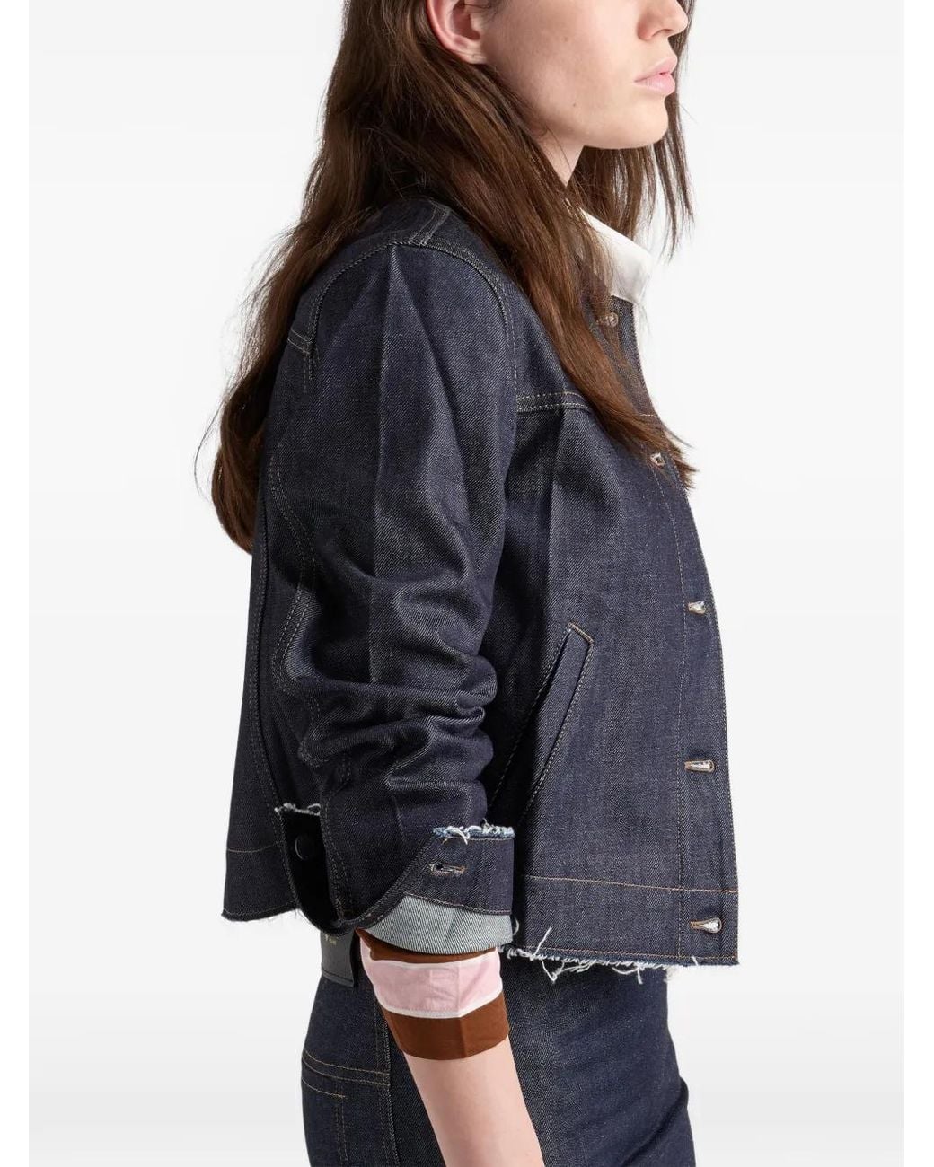 Prada Blue Denim Jacket