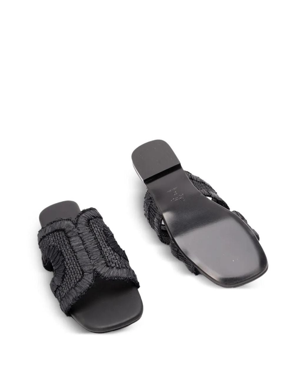 Castaner Black 'Philippa' Slippers