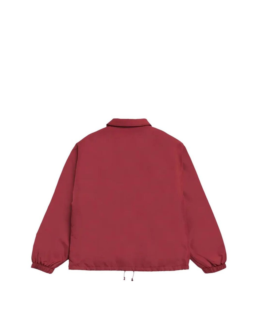 Stussy Red Logo-Patch Coaches Jacket for men