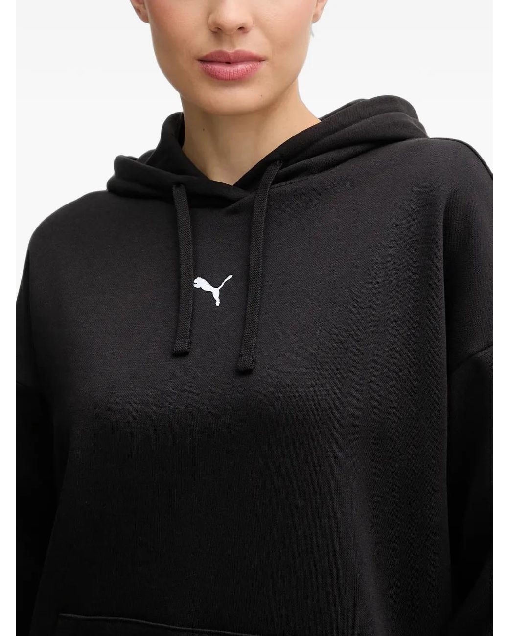 PUMA Black Essentials Oversized Hoodie