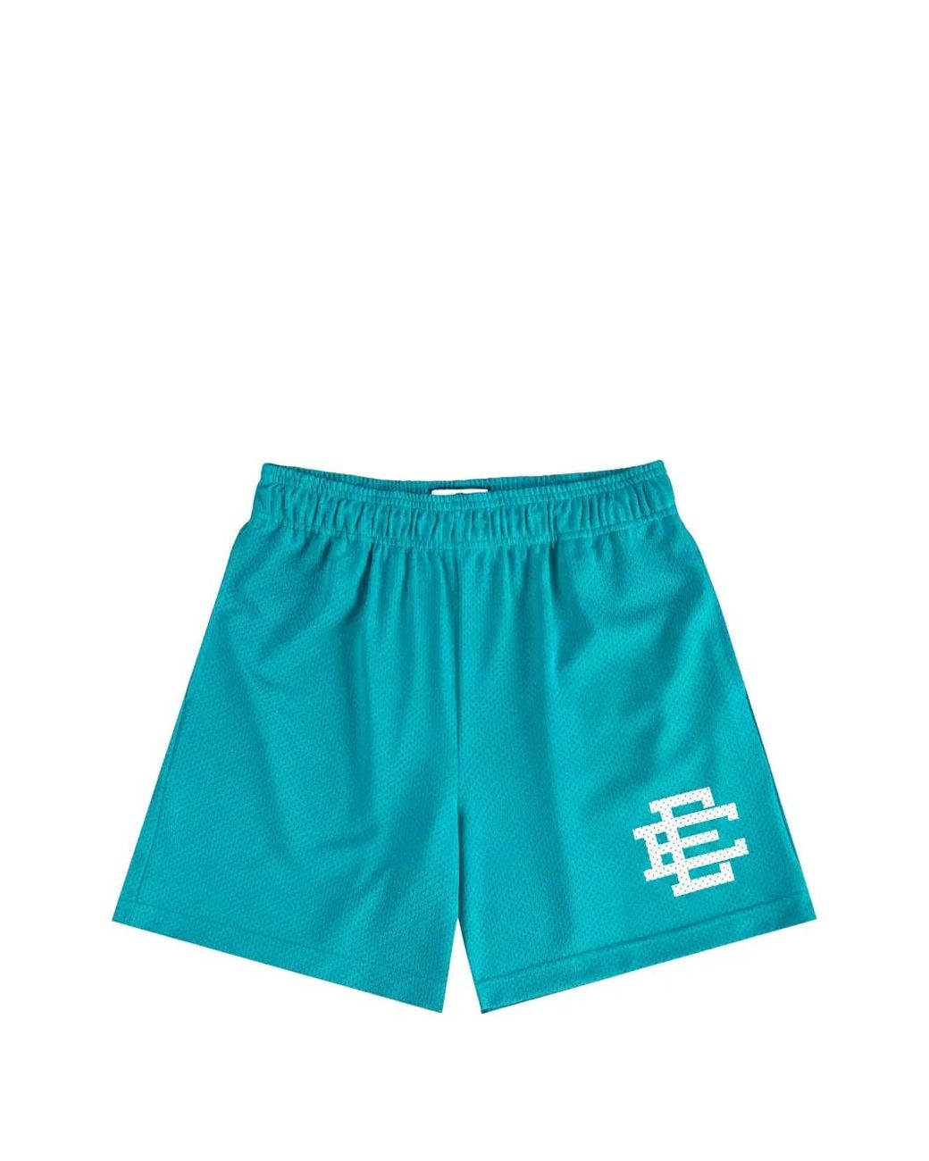 Eric Emanuel Blue Ee Basic Logo-Print Shorts for men
