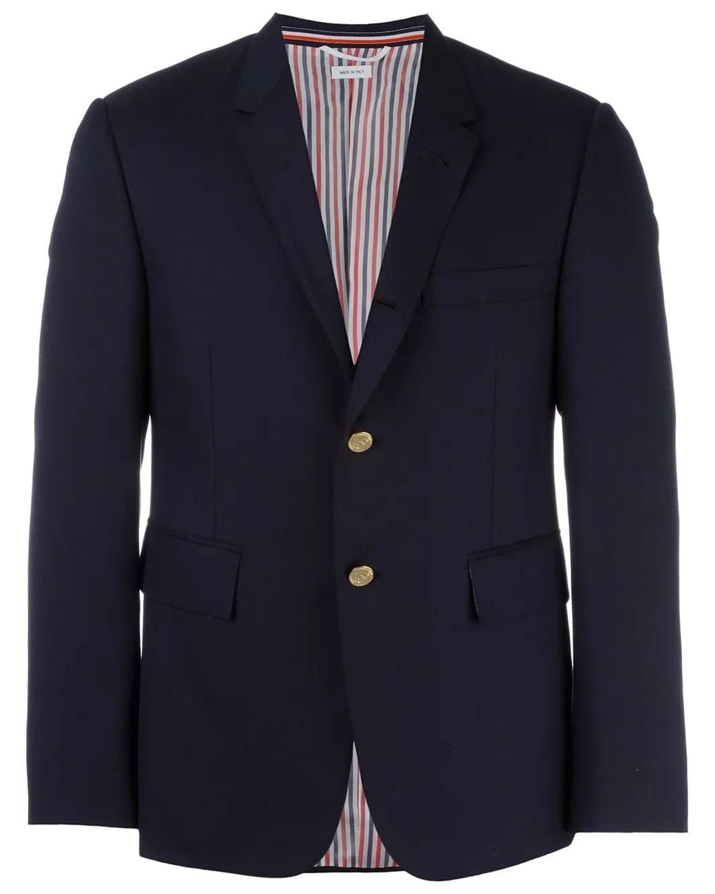 Thom Browne Blue Super 120's Twill Sportcoat for men