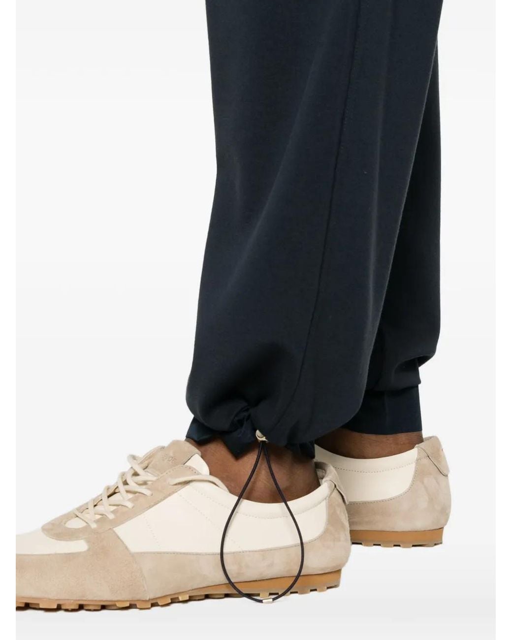 Herno Blue Drawstring Trousers