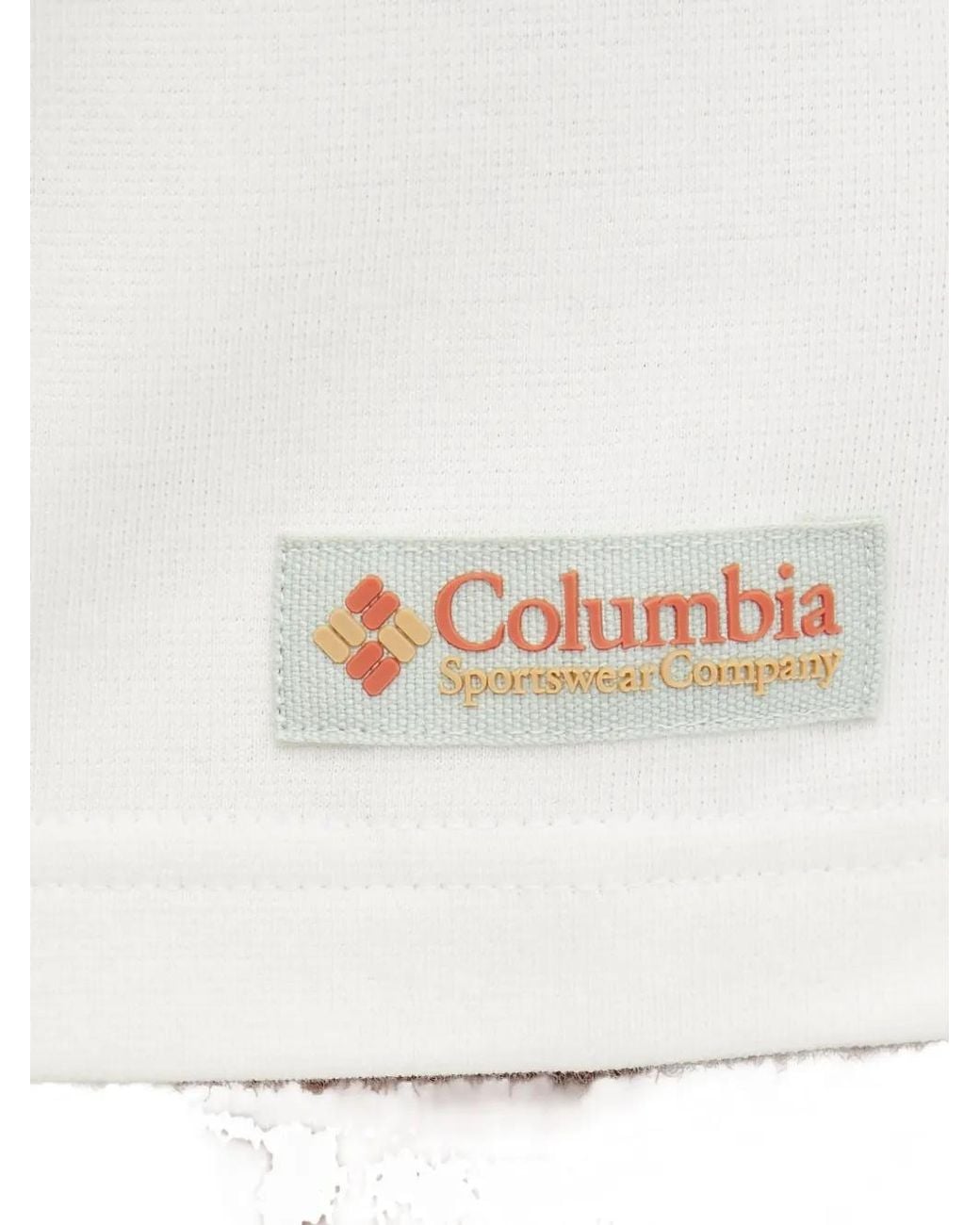 Columbia White Wallowa Graphic-Print T-Shirt