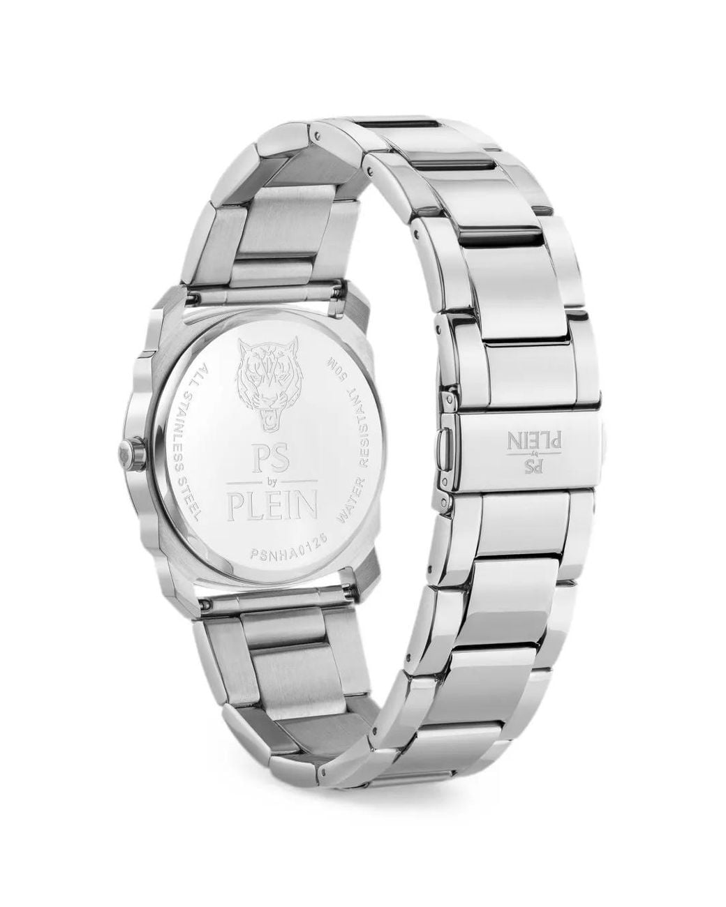 Philipp Plein Blue Dynamite Tiger Head 40Mm Watch for men