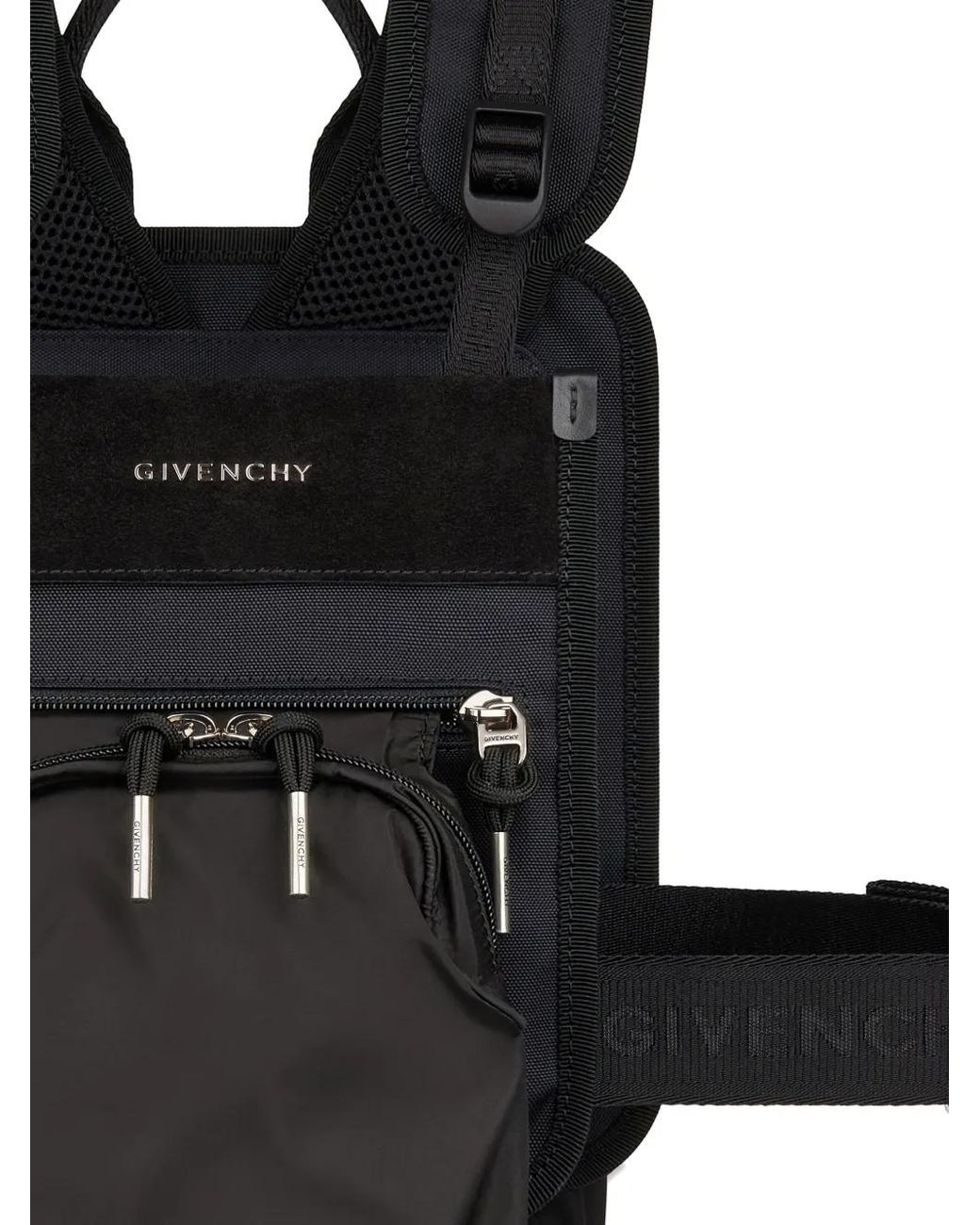 Givenchy Black Harness Backpack