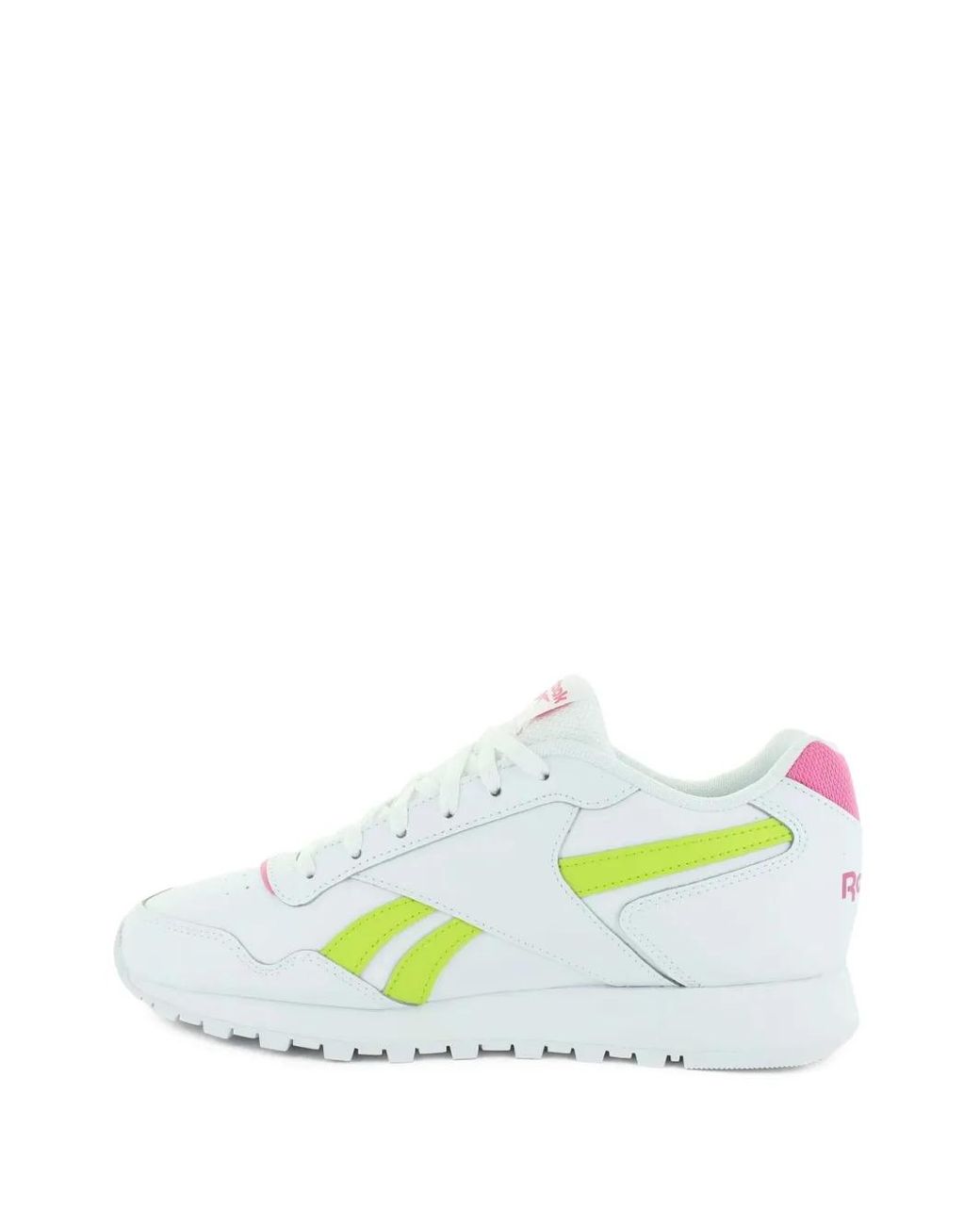Reebok White Glide /True/Acid" Sneakers