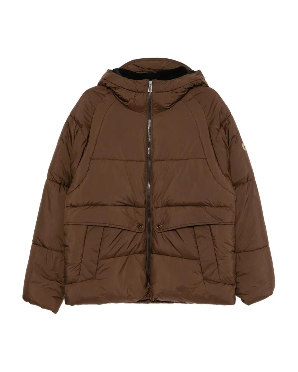 Paul Smith Gewatteerd Jack Met Logopatch in het Brown voor heren