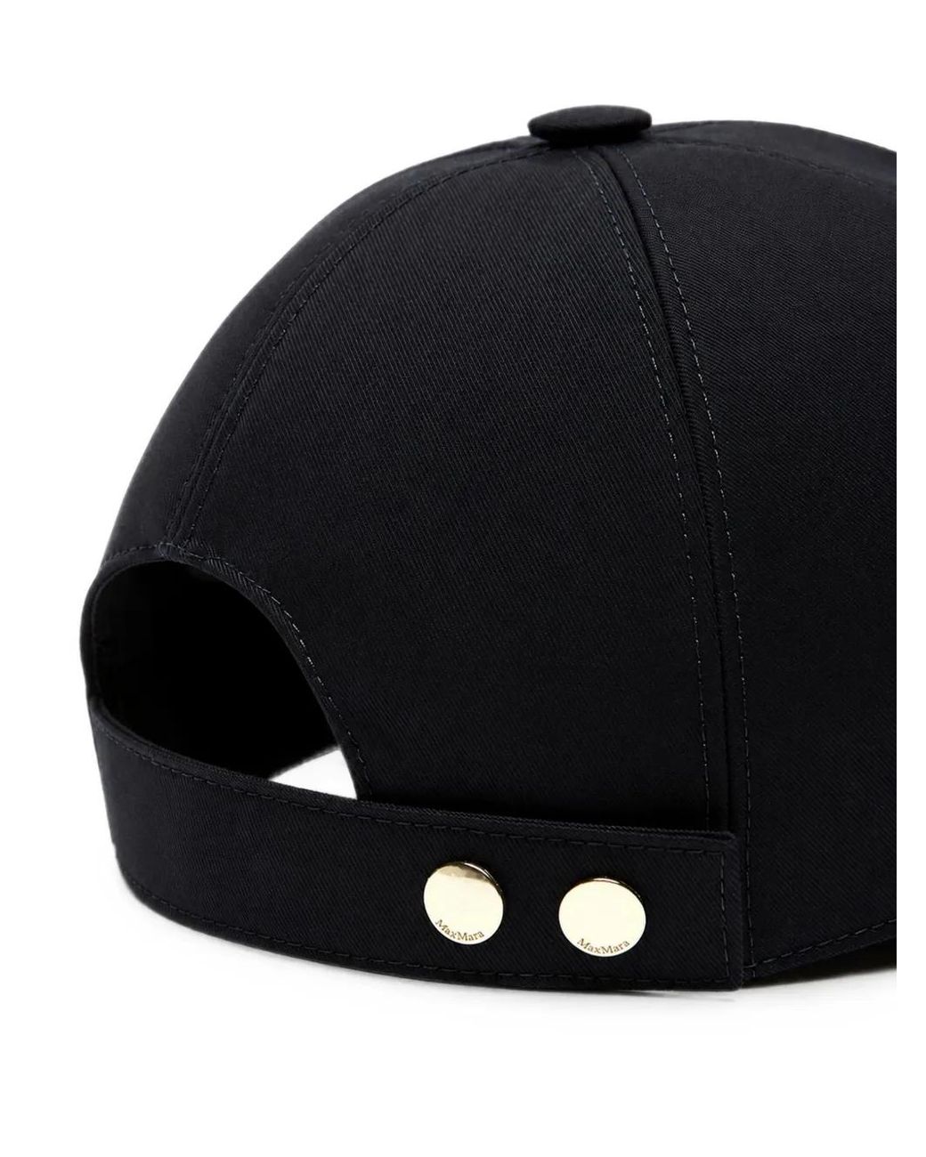 Max Mara Blue Logo-Embroidered Baseball Cap