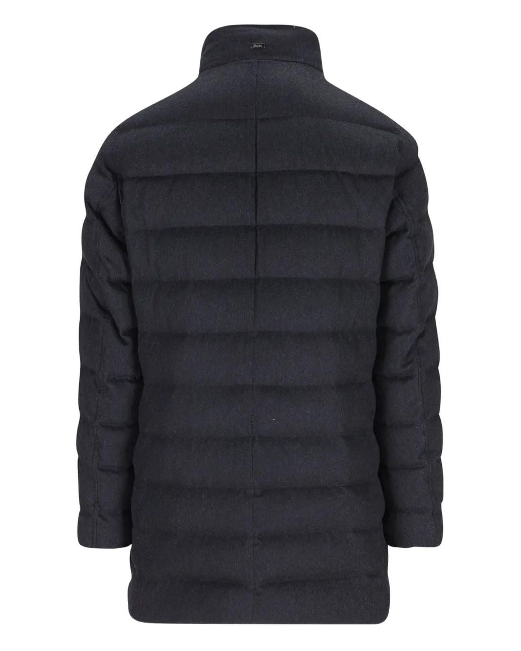 Herno Blue Quilted Padded Jacket for men
