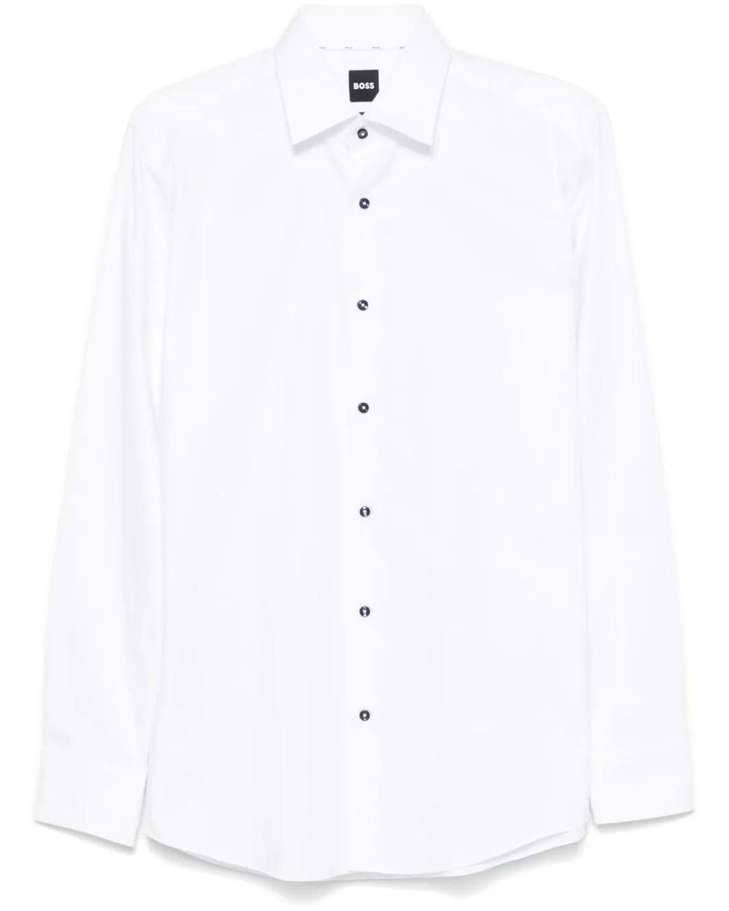 Boss White Hank Shirt for men