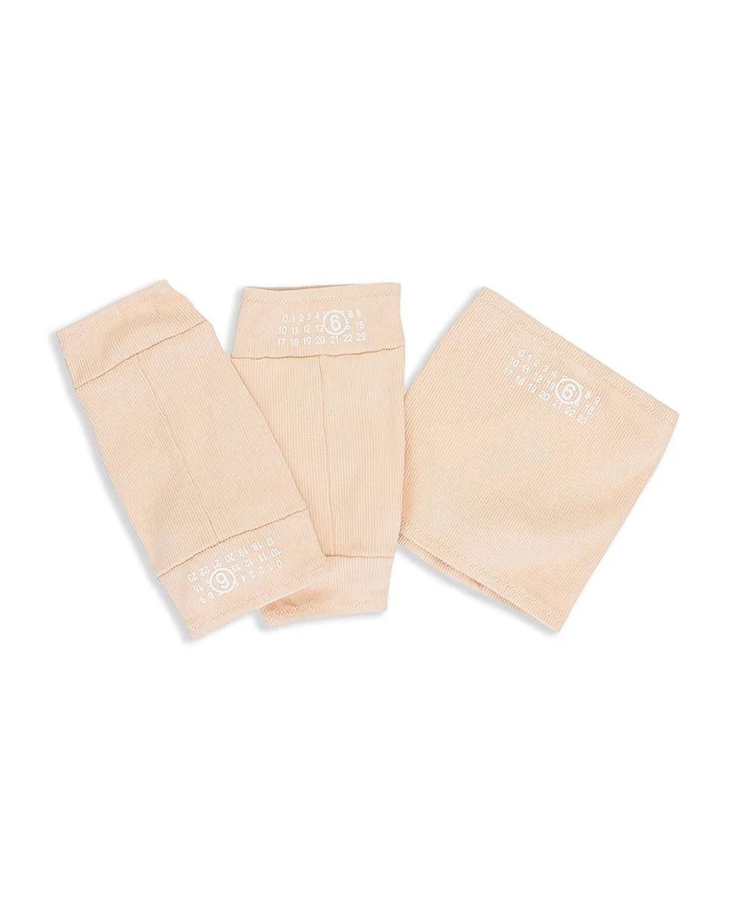 MM6 by Maison Margiela Numbers-Print Accessory Set in White | Lyst