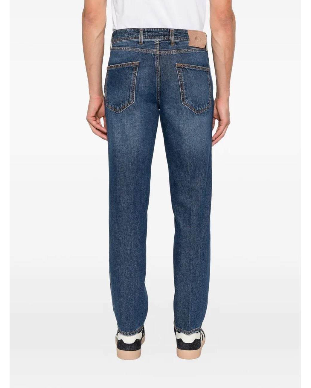 Briglia 1949 Blue Straight-Leg Jeans for men