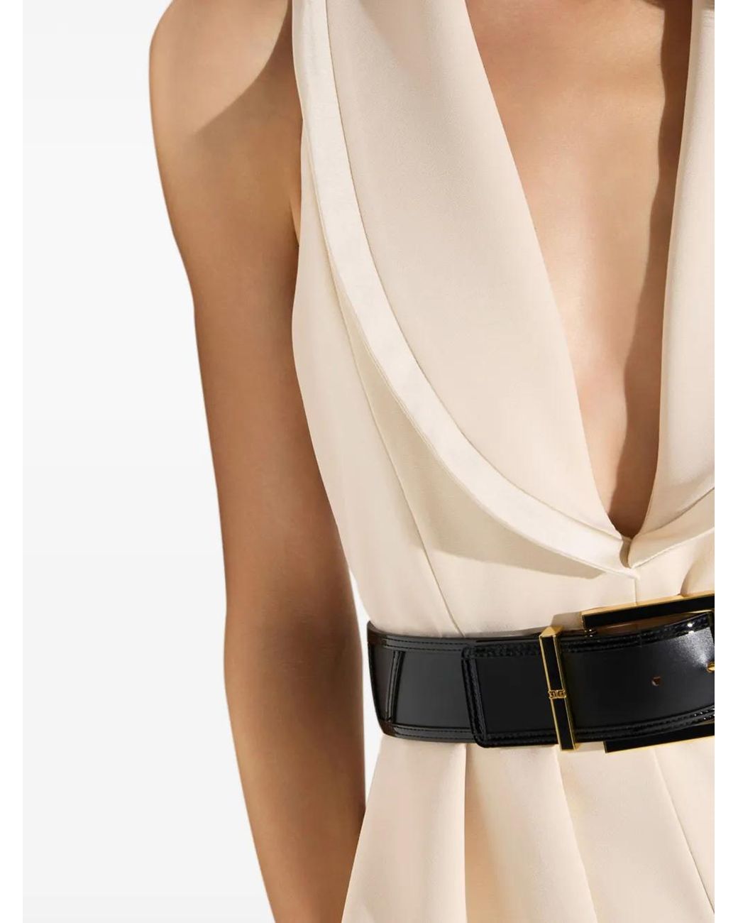 Elisabetta Franchi White Jumpsuit