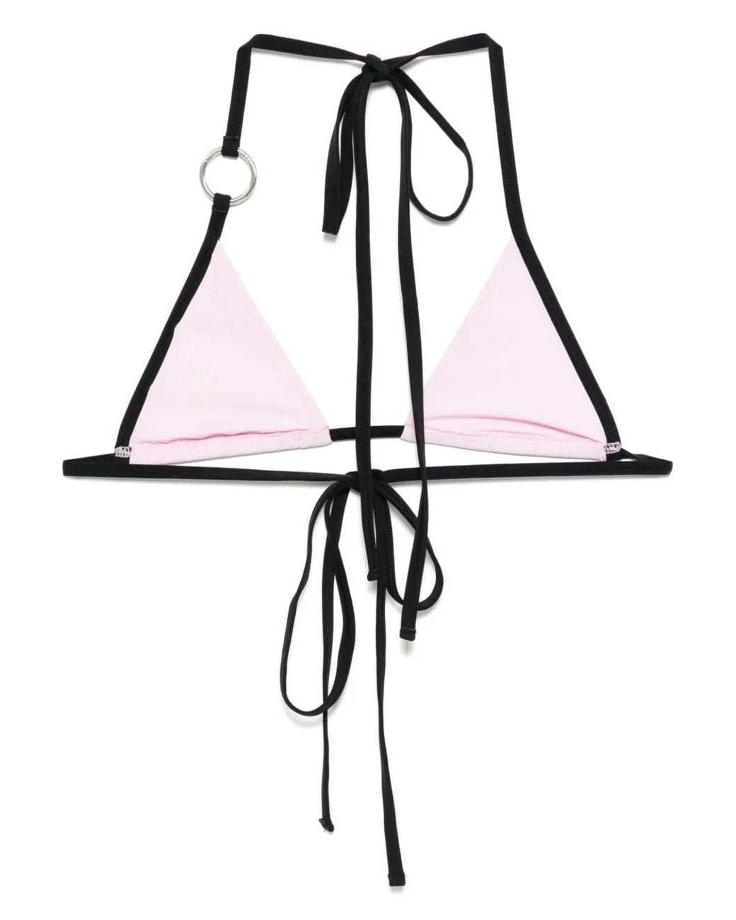 Christopher Esber Pink Lacuna Bikini Top