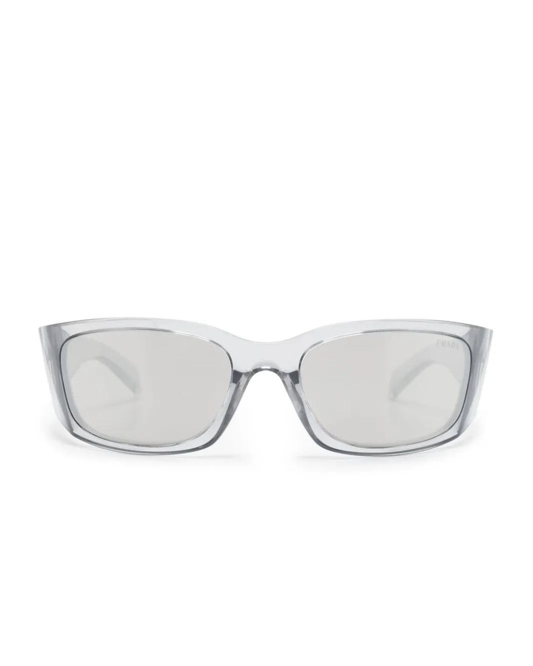 Prada Gray Prada Symbole Sunglasses