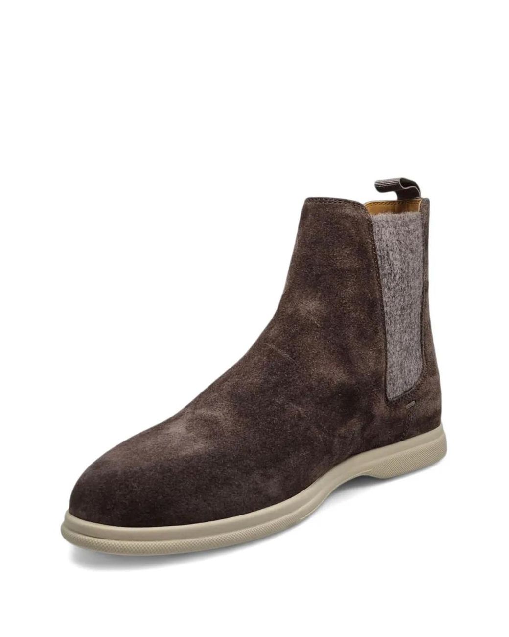 Henderson Brown Suede Boots