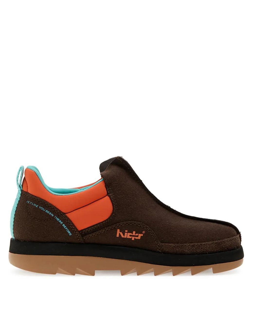 Reebok Brown Leather Sneakers for men
