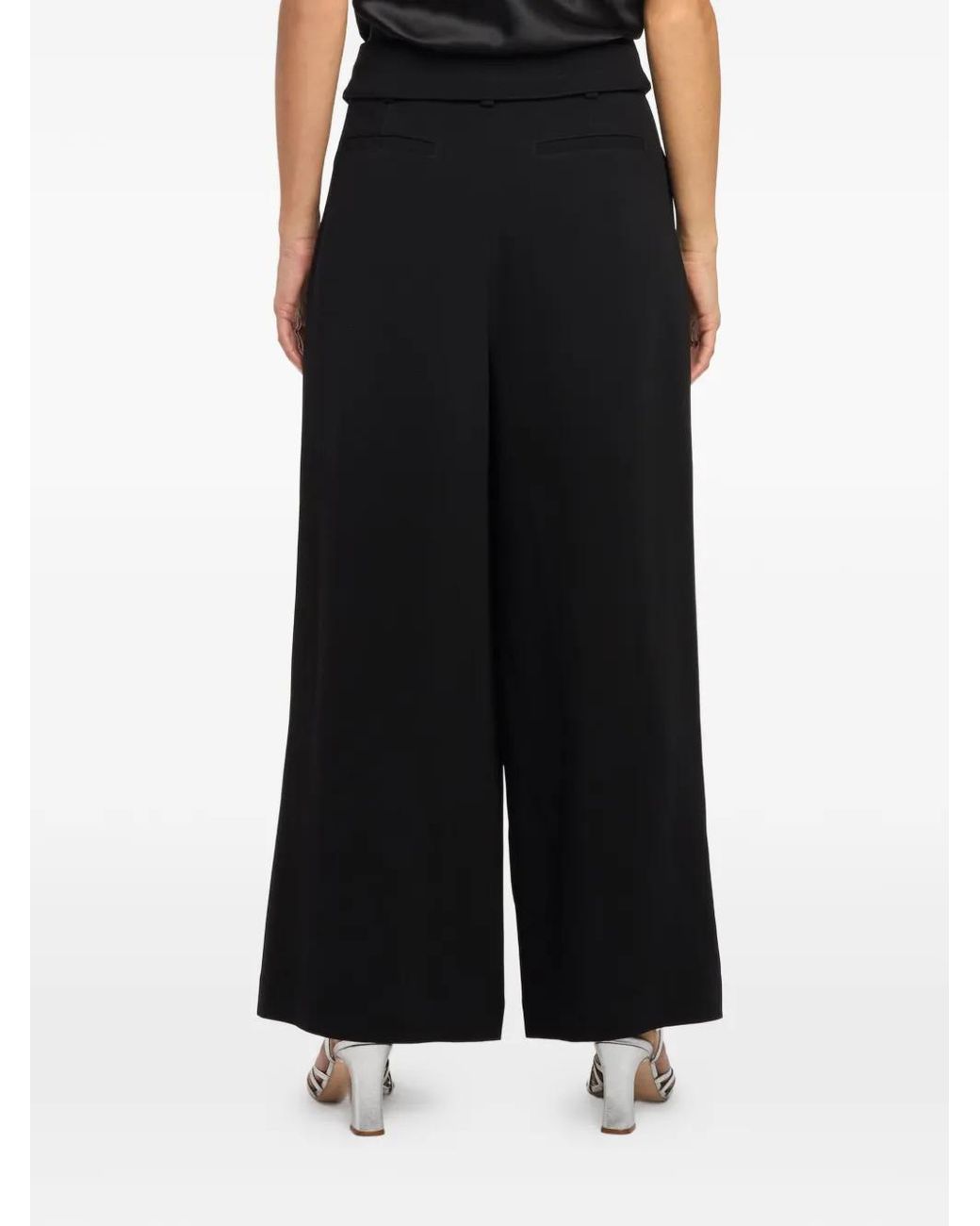 Cinq À Sept Black Lorena Buckled Trousers
