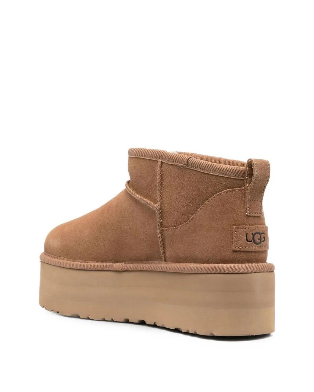 Ugg Brown Mini Classic Ultra Platform Boots