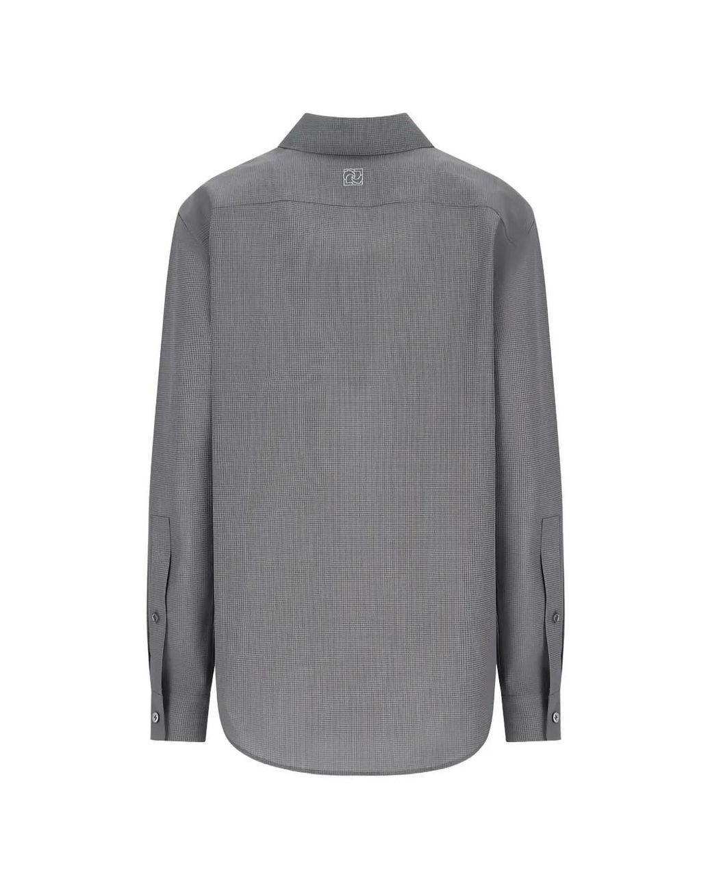 Magda Butrym Gray Buttoned Shirt