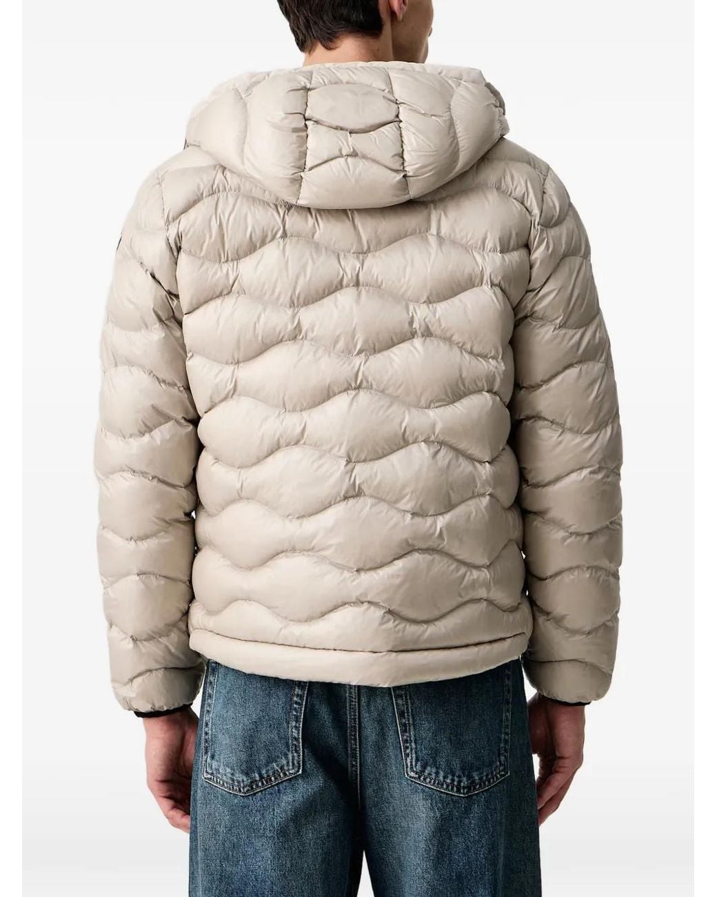 Blauer Natural Wave-Quilted Sorona Aura Hooded Jacket for men
