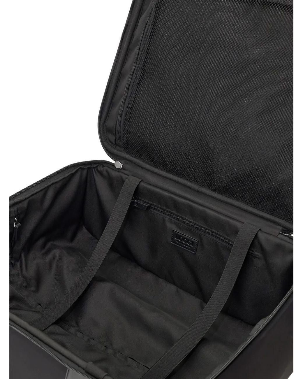 Boggi Black Technical-Fabric Trolley Bag for men