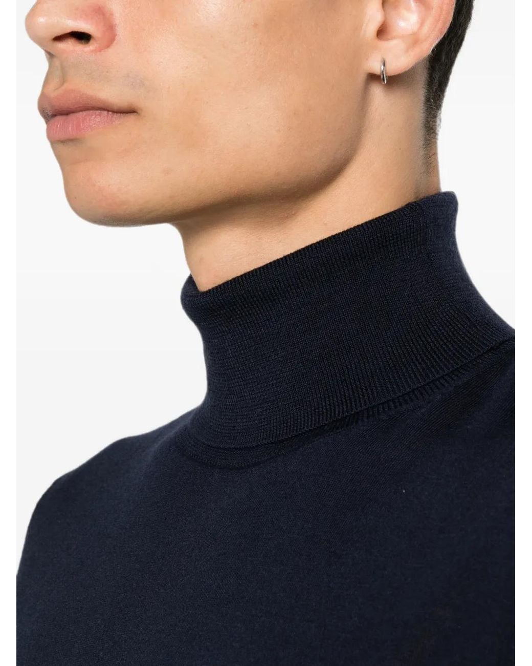 Jersey Upside Down Con Cuello Alto DSquared² de hombre de color Blue