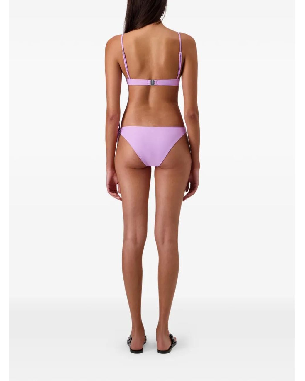 Coperni Purple Flower Bikini Bottom