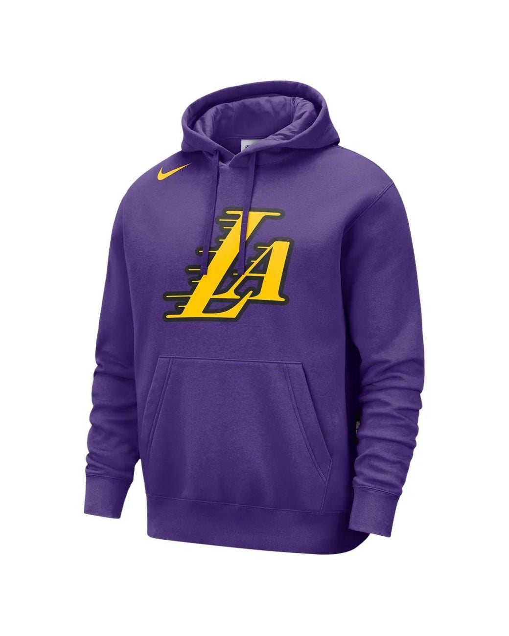 Nike Purple Nba Los Angeles Lakers City Edition Hoodie for men