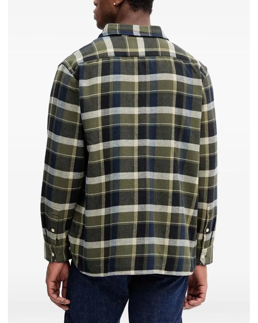 Camisa A Cuadros Levi's de hombre de color Green