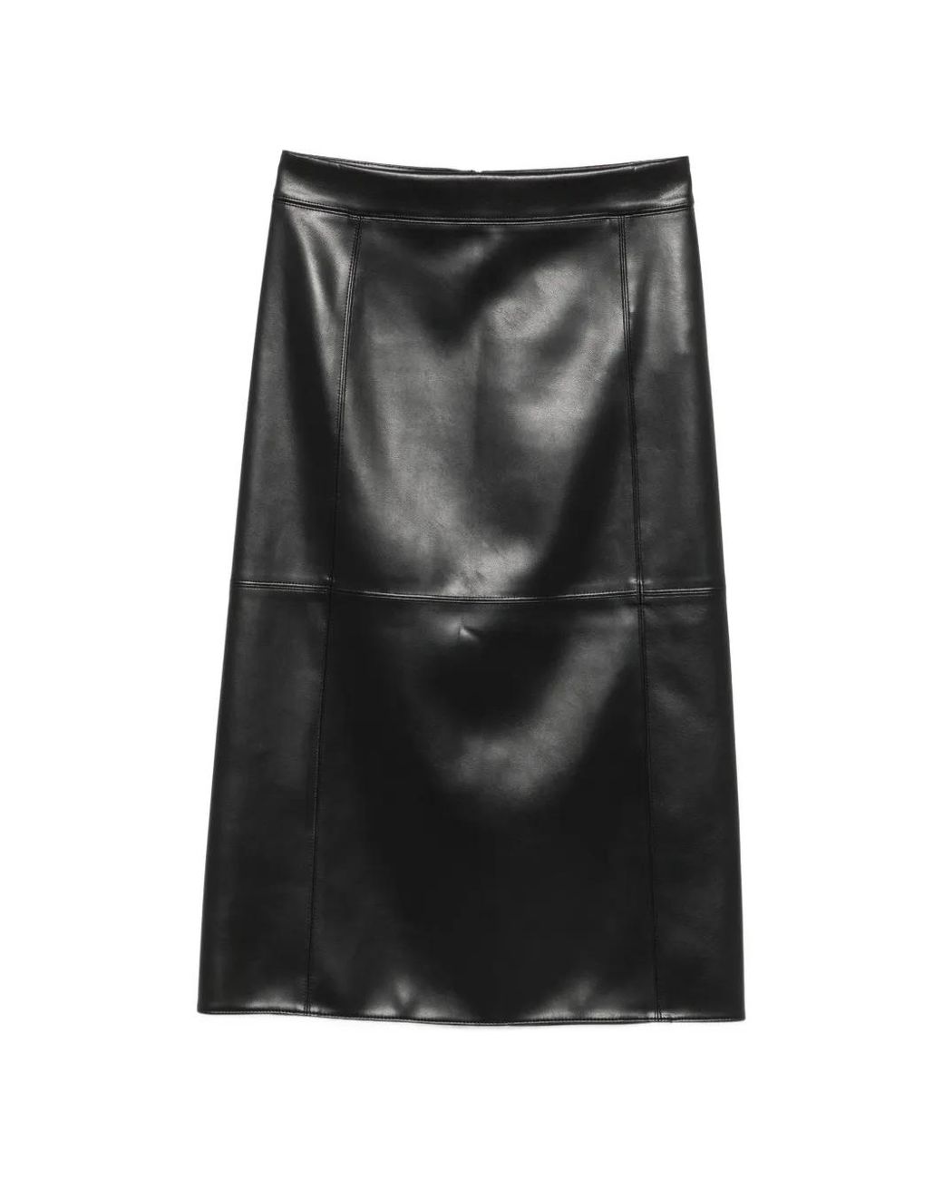 Max Mara Black Crisma Midi Skirt
